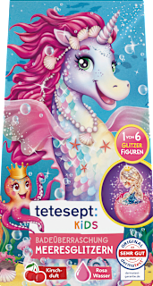 Kinder Badezusatz Badeüberraschung Meeresglitzern tetesept: KIDS
