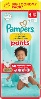 Baby Pants premium protection Gr. 4 (9-15 kg) Big Pack Pampers