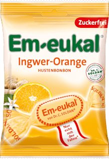 Bomboni đumbir-narandža, bez šećera Em-eukal