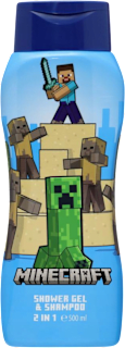 Żel pod prysznic i szampon 2w1 Minecraft AIR-VAL