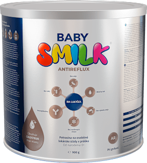 Počiatočná dojčenská mliečna výživa Antireflux 1 BABYSMILK