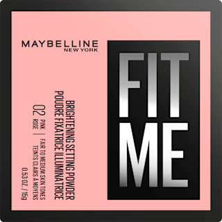 pudr Fit Me, 02 Pink MAYBELLINE NEW YORK