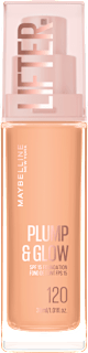 rozjasňující make-up Plump & Glow, 120 MAYBELLINE NEW YORK