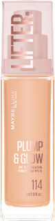rozjasňující make-up Plump & Glow, 114 MAYBELLINE NEW YORK