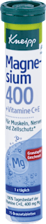 Šumivé tablety horčík 400 s vitamínmi C+E Kneipp