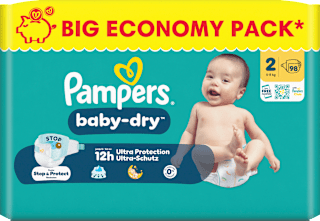 Windeln baby-dry Gr. 2 (4-8 kg) Big Pack Pampers