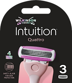 Testine di ricambio Intuition Quattro 4 lame WILKINSON SWORD