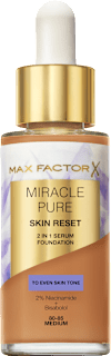MIRACLE PURE 2IN1 SKIN RESET tonirani serum - 80-85 MEDIUM MAX FACTOR