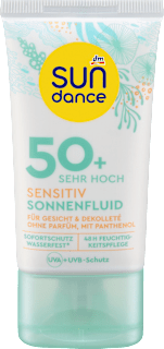 SENSITIV fluid za zaštitu od sunca kože lica i dekoltea, SPF 50+ SUNDANCE