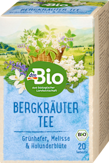 Bio hegyi gyógynövénytea, 20 filter dmBio