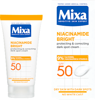 Cremă universală cu niacinamide SPF50 Mixa
