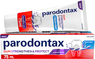 Pasta de dinți cu fluor Gum Strengthen&Protect parodontax