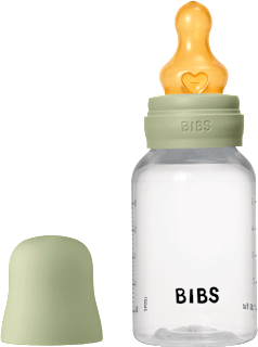 Biberon anticolici&tetină din latex Sage  BIBS