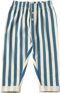 Jogginghose mit Streifen-Muster, blau & beige, Gr. 92 ALANA