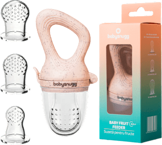 Suzetă pentru fructe&legume cu 3 tetine babysnugg