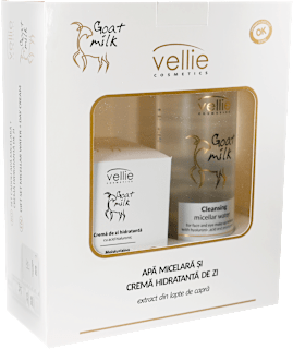 Set apă micelară + cremă de față  Vellie