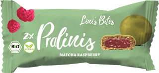 Schokolade Pralinis Matcha Raspberry Lini's Bites