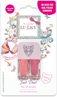 Peel-off lak za nokte – Just Duet LUKKY