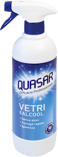 Spray vetri con alcool Quasar