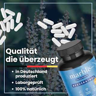 Resveratrol Kapseln 60 St marble