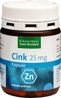 Cink 25 mg Sanct Bernhard