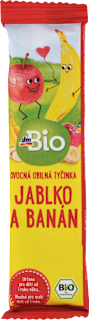 Ovocná tyčinka jablko a banán dmBio