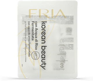 Korean beauty maschera in tessuto con acqua di riso FRIA
