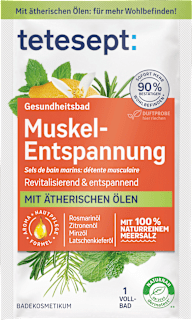 Badesalz Muskel-Entspannung tetesept