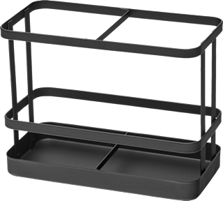 Spülbeckenorganizer aus Metall, schwarz (16,5x8x12,7 cm) Dekorieren & Einrichten