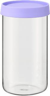 Aufbewahrungsglas lila (1200 ml) Profissimo