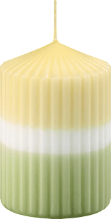 Rillenkerze 100/70 dreifarbig Profissimo