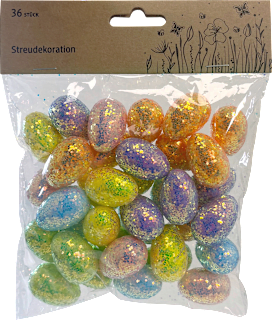 Streudeko, Glittereier Dekorieren & Einrichten