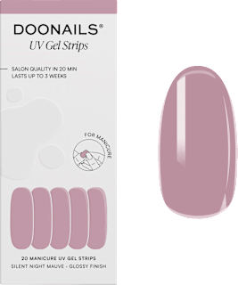 UV Nagelfolien Pediküre Silent Night Mauve Doonails