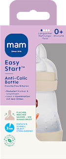 Babyflasche Easy Start Anti-Kolik beige 0+ Monate 160 ml mam