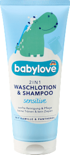 Doccia shampoo 2in1 sensitive per neonati babylove