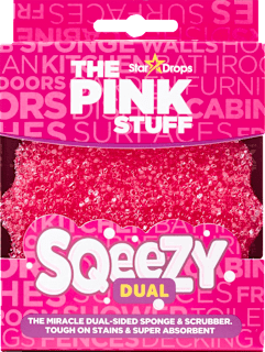 Spužva za čišćenje Sqeezy Dual THE PINK STUFF