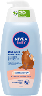 Mleczko nawilżające delikatna pielegnacja NIVEA BABY