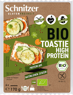 Bio proteinski toast, brez glutena Schnitzer