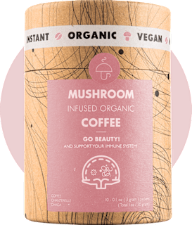 Instant kava obogaćena gljivama – Go Beauty!, 10 vrećica MUSHROOM CUPS