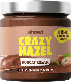 Schokocreme Crazy Hazel Nougat Cream ahead
