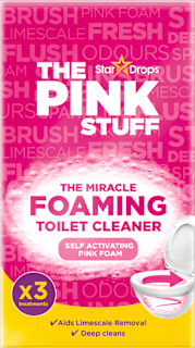 Pjena za čišćenje WC školjke The Miracle, 3 x 100 g THE PINK STUFF