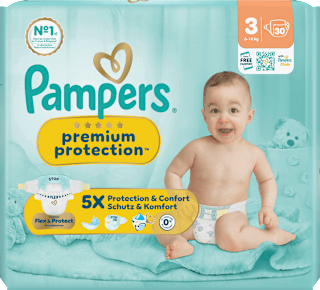 Windeln Gr. 3 Midi (6-10 kg) Pampers premium protection
