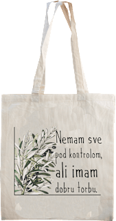 Pamučna vrećica – maslina PONTES SALUTIS