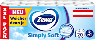 Toilettenpapier Simply Soft 3-lagig XXL-Pack Zewa