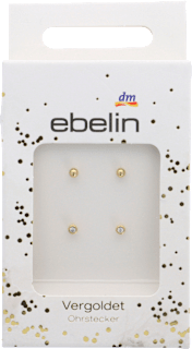 Pozlačeni uhani - bunkice ebelin