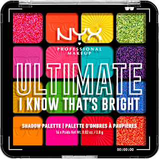 Ultimate paletka očních stínů I Know That´s Bright NYX PROFESSIONAL MAKEUP
