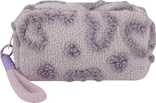 Kosmetiktasche plüsch lila  manòu
