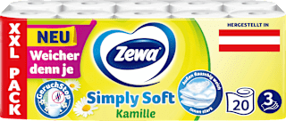 Toilettenpapier Simply Soft Kamille 3-lagig XXL-Pack Zewa