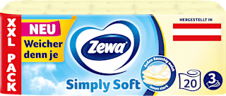Toilettenpapier gelb comfort 3-lagig XXL-Pack Zewa