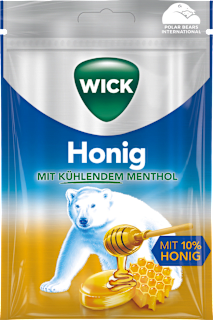 Bonbon, Honig mit kühlendem Menthol WICK